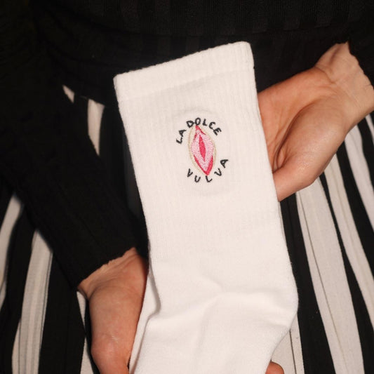 Premium White - La Dolce Vulva Socken