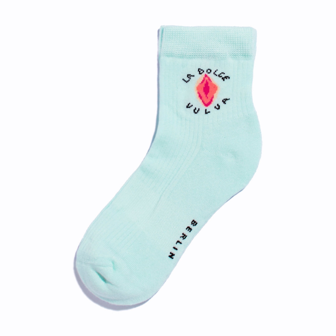 Mint Goddess - La Dolce Vulva Sneaker Socken