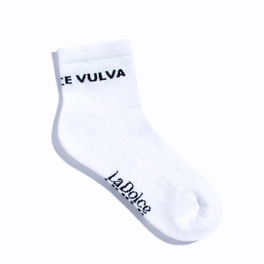 Basic White - La Dolce Vulva Socken