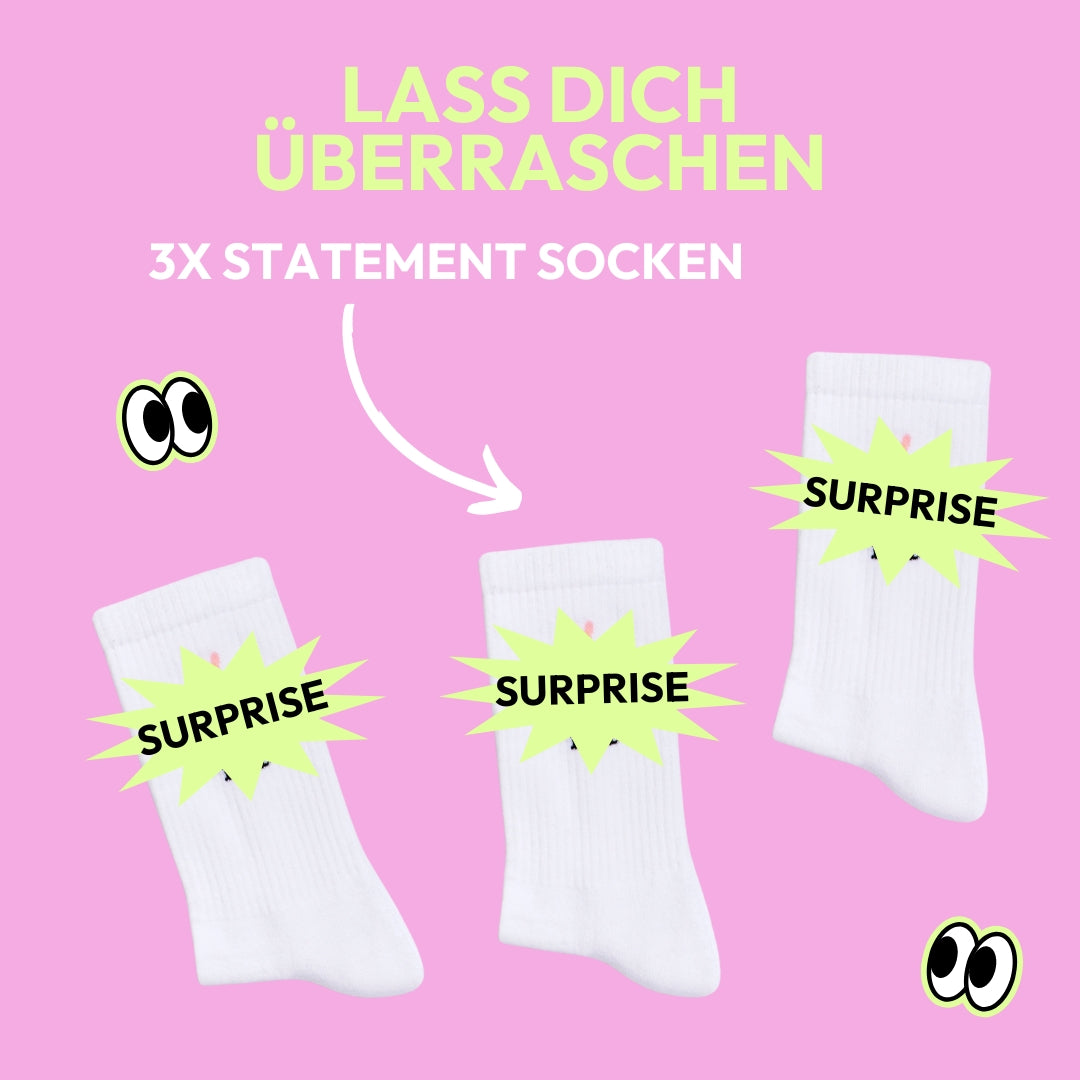 Mystery Box - 3er Socken Set